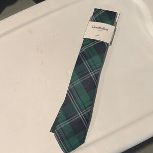 Goodfellow & Co Green and Navy Plaid Tie